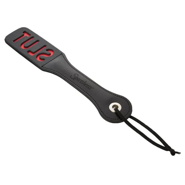 Leather Impressions Paddle 12in Slut - Usage & Application
