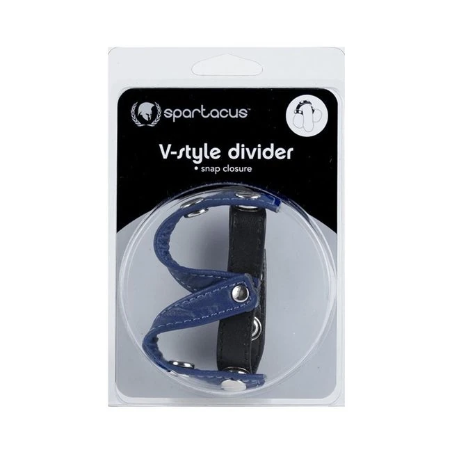 Leather V- Style Divider (black/blue) - Build & Quality