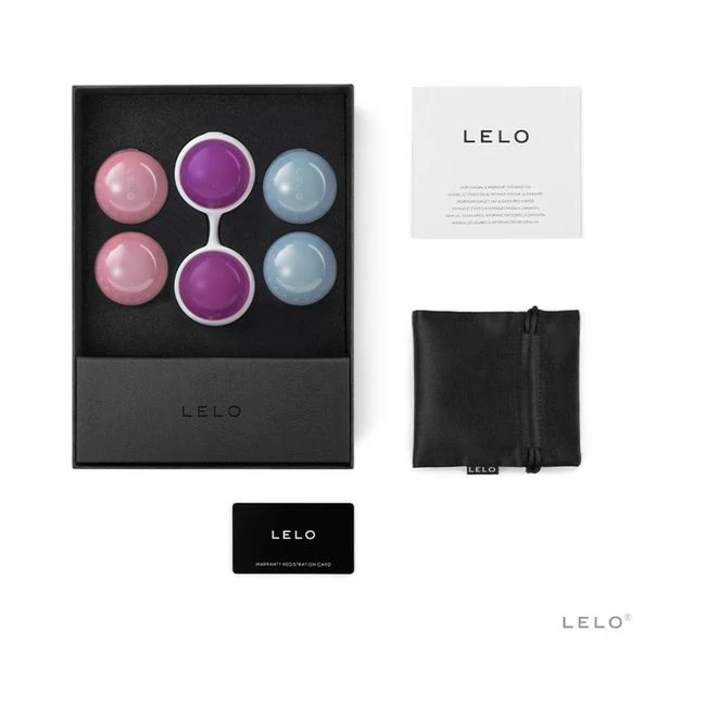 Lelo Beads Plus - Pink/blue - Shape & Comfort