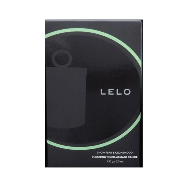 Lelo Massage Candle - Snow Pear & Cedarwood - How It Feels