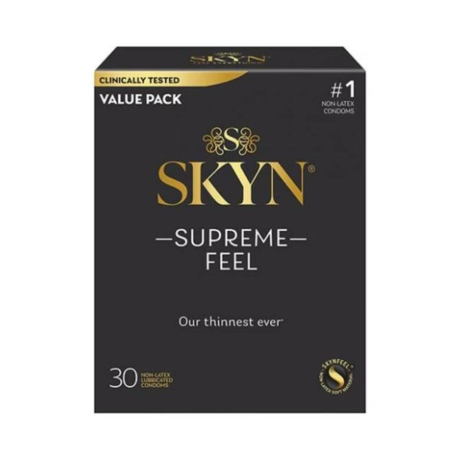 Lifestyles Skyn Supreme Feel Condoms - Pack Of - Material and Compatibility
