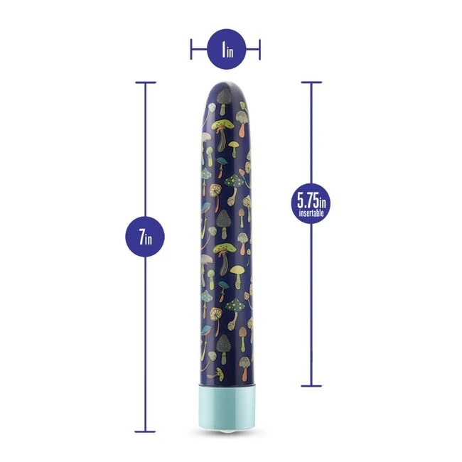 Limited Addiction Dreamscape 7 in Rechargeable Vibe Blue - Power & Performance