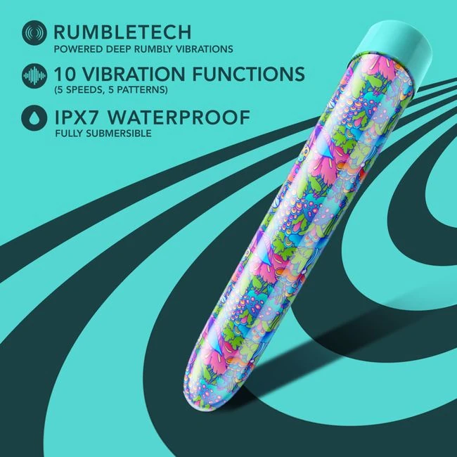 Limited Addiction Utopia 7 in Rechargeable Vibe Aqua - How It Feels
