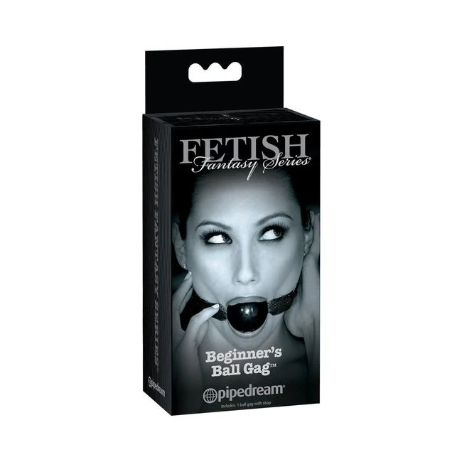 Limited Edition Beginner's Ball Gag Black - Hardware & Fasteners