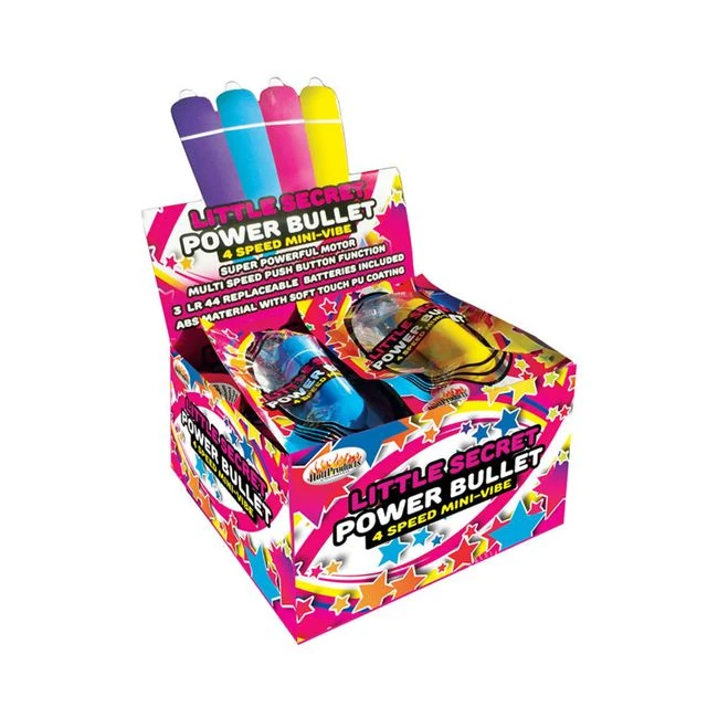Little Secret Soft Touch Bullet 3 Speed Plus Pulsation Four Assorted Colors 12 Pcs/display - How It Feels