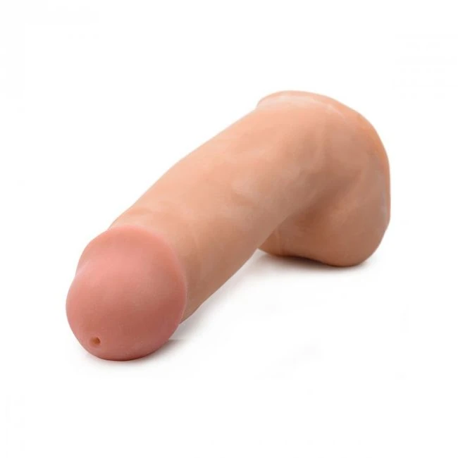 Loadz Dual Density Squirting Dildo Light - Size & Fit