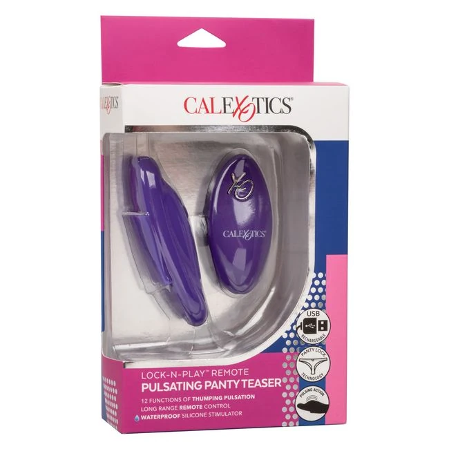 Lock-n-play Remote Pulsating Panty Teaser - Vibration Modes and Sensations