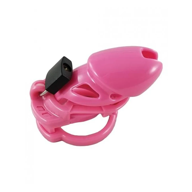 Locked in Lust the Vice Standard Pink Chastity Device - Overview