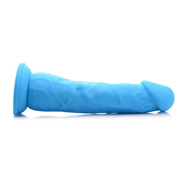 Lollicock 7in Silicone Dong Berry - Material & Feel