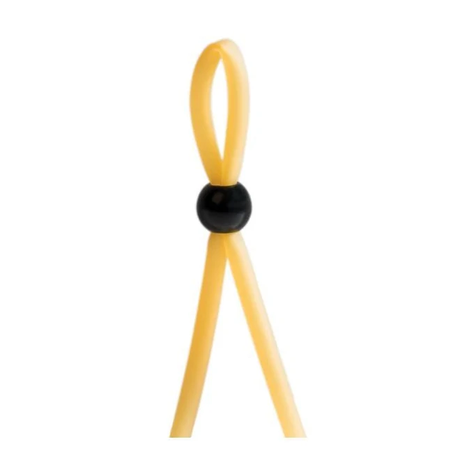 Lords of the Ring Gimli Cock Ring - Adjustable Lasso Loop in Smooth Latex