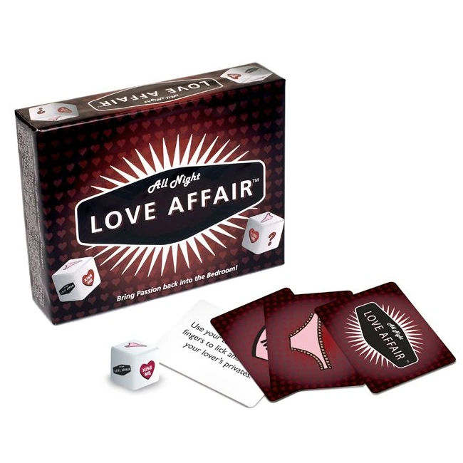 Love Affair - Die and Card Piles Built for Repeated Rounds