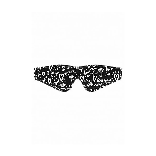 Love Street Art Fashion Printed Eye Mask - Hardware & Fasteners