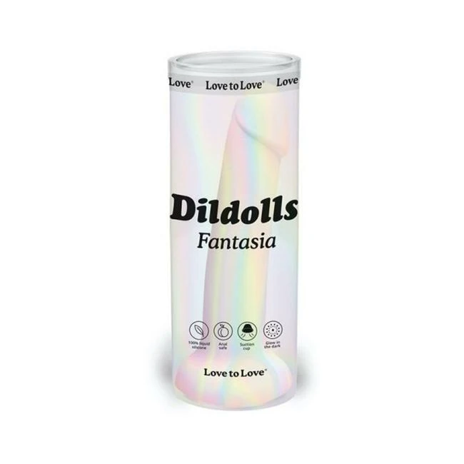 Love to Love Dildoll Fantasia Glow-in-the-dark - Shape & Texture