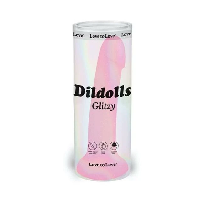 Love to Love Dildoll Glitzy Glow-in-the-dark - Shape & Texture