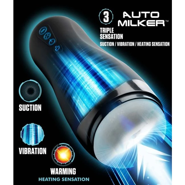 Lovebotz Auto Milker 15x Sucking Masturbator - Additional Features