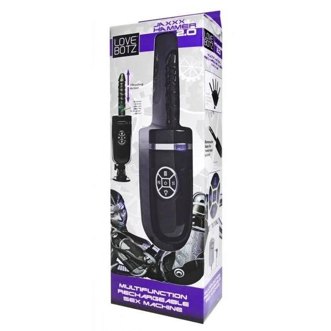 Lovebotz Jaxxx Hammer 2.0 Sex Machine - Material & Design