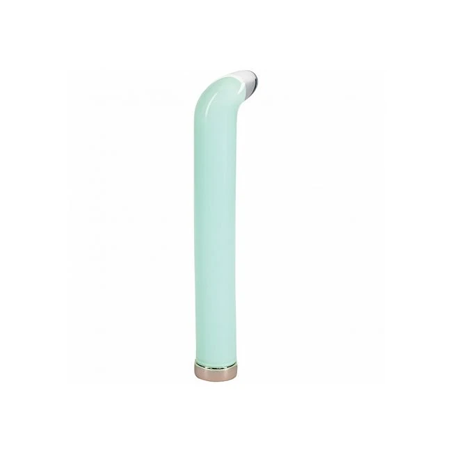 Loveline Aurora 6.3 G-spot Vibrator Glass Green " - Vibration Modes