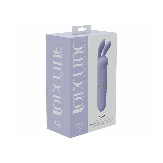 Loveline Dona Mini Rabbit Lavender - Vibration Modes