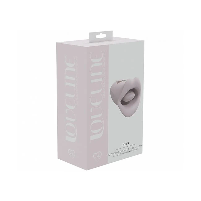 Loveline Kiss Vibrating Mouth Pnk - Vibration Modes