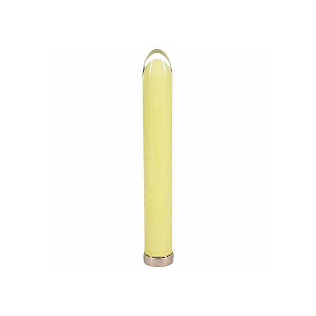 Loveline Sparkle 6.3 Vibrator Glass Yellow " - How It Feels