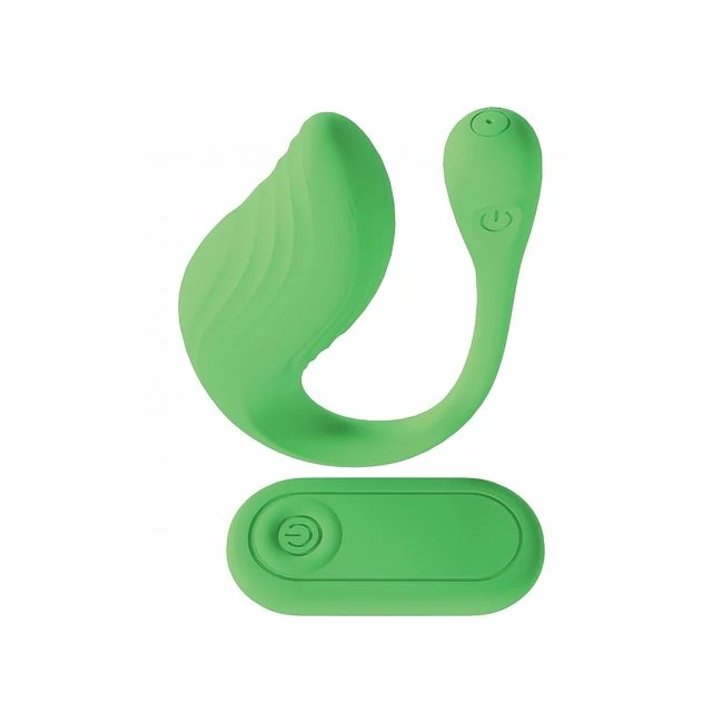 Loveline Velvet G-spot Vibrating Green - Vibration Modes