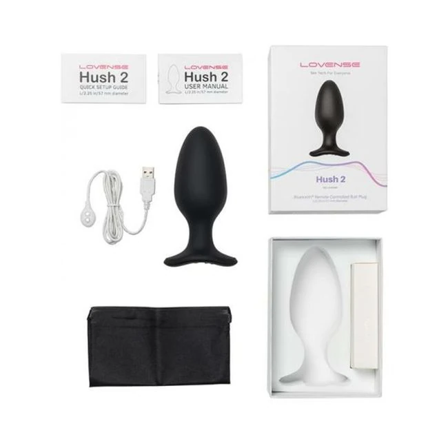 Lovense Hush 2 App-compatible Butt Plug - Shape & Comfort