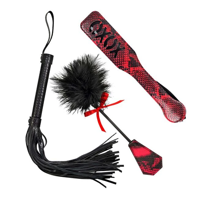 Lovers Kits Whip Tickle & Paddle - Comfort & Fit