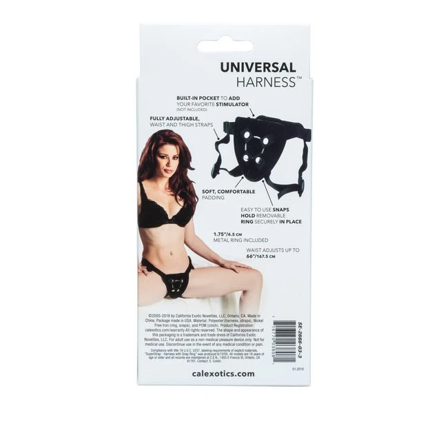 Lovers Super Strap Universal Harness - Size & Fit