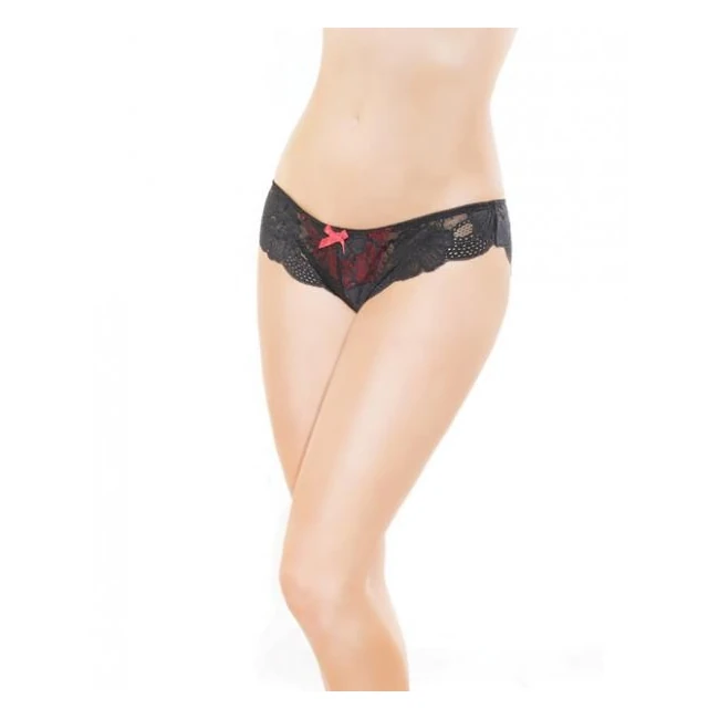 Low Rise Stretch Lace & Satin Panty - Specifications
