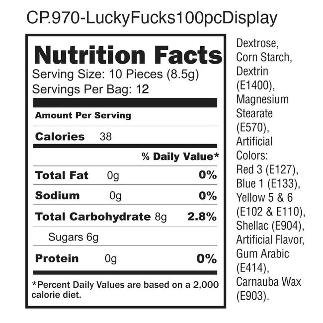 Lucky F*cks 3 Oz Bag - Overview