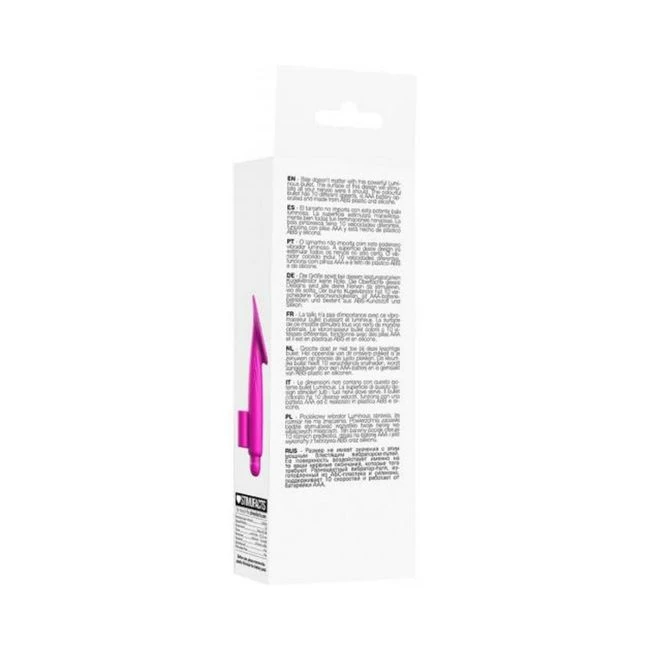 Luminous Thea Abs Bullet With Silicone Sleeve 10 Speeds - Vibration Modes