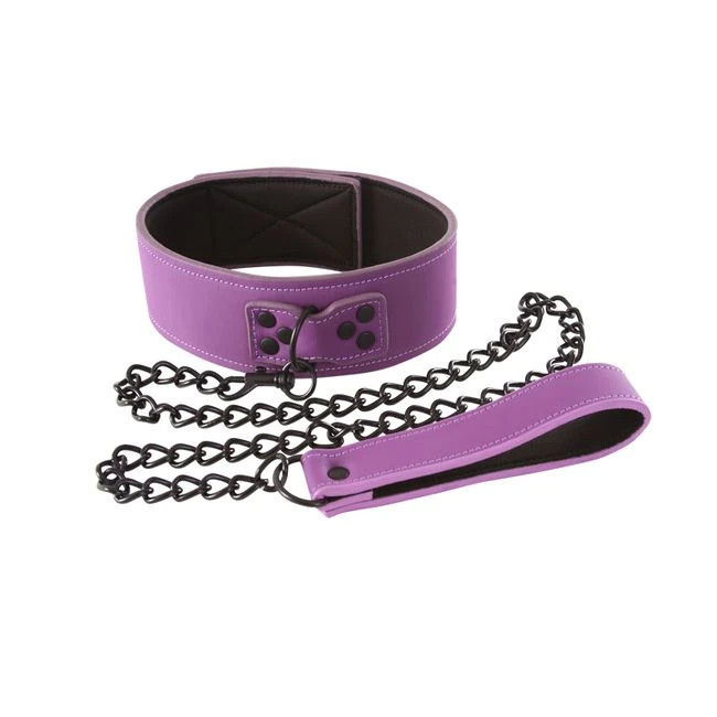 Lust Bondage Collar Purple - Build & Quality