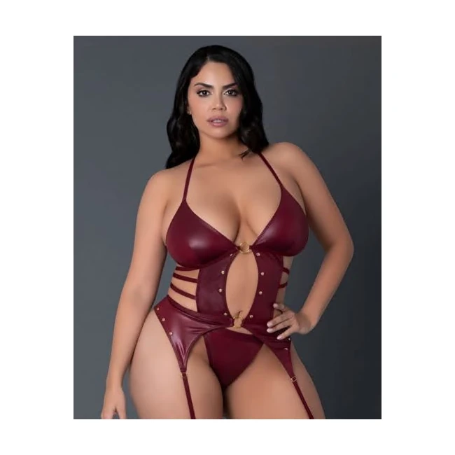 Lust Fetish Kira - Adjustable Straps and Attached Garters