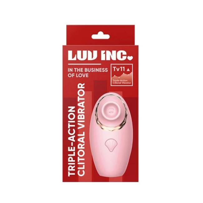 Luv Inc Tv11 Triple-action Clitoral Vibrator Coral - How It Feels