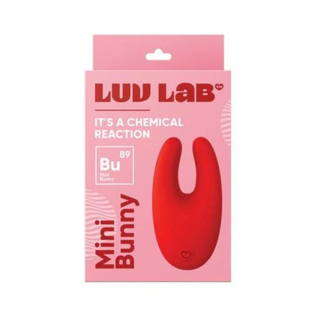 Luv Lab Bu89 Mini Bunny Silicone Red - How It Feels