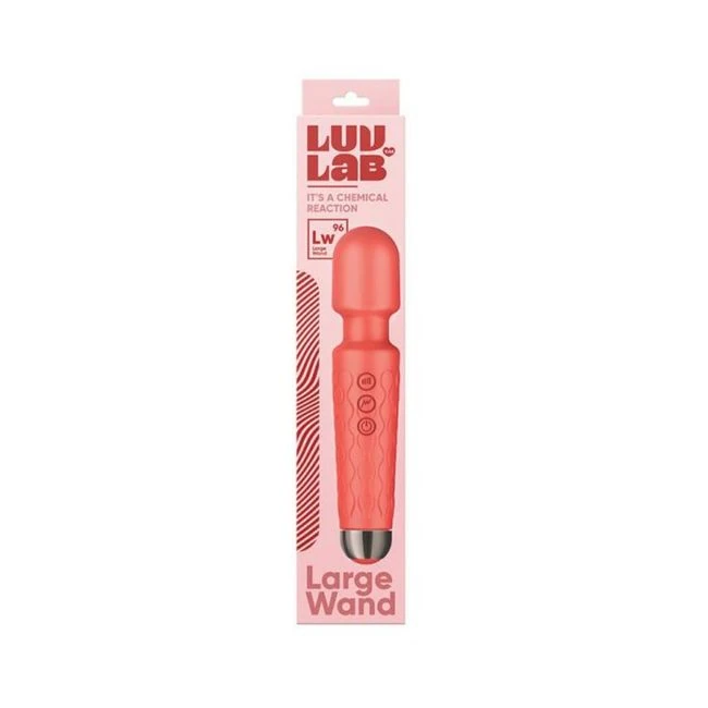 Luv Lab Lw96 Large Wand Silicone Coral - How It Feels
