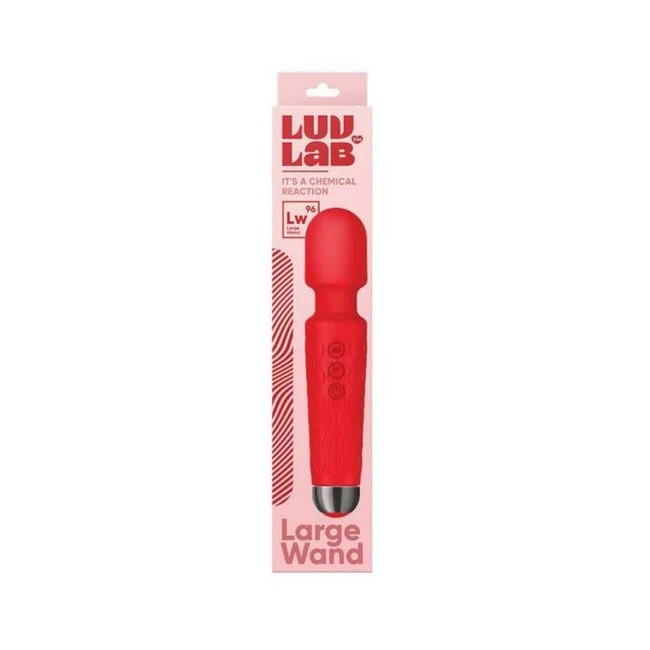 Luv Lab Lw96 Large Wand Silicone Coral - Vibration Modes