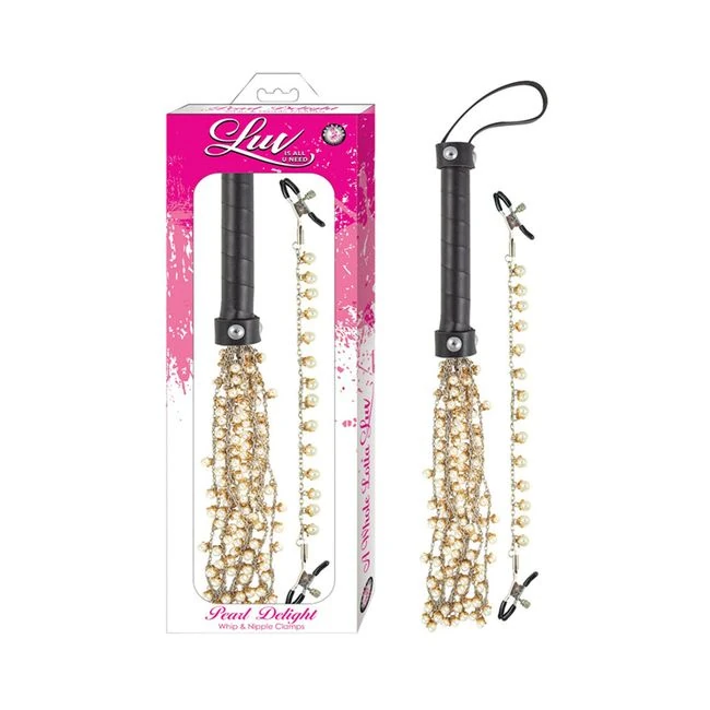 Luv Pearl Delight Whip & Nipple Clamps - Build & Quality