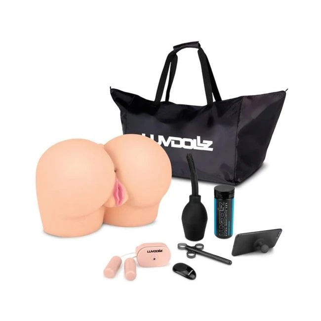 Luvdollz Remote Control Doggy Style Pussy - Cream - Formula & Feel