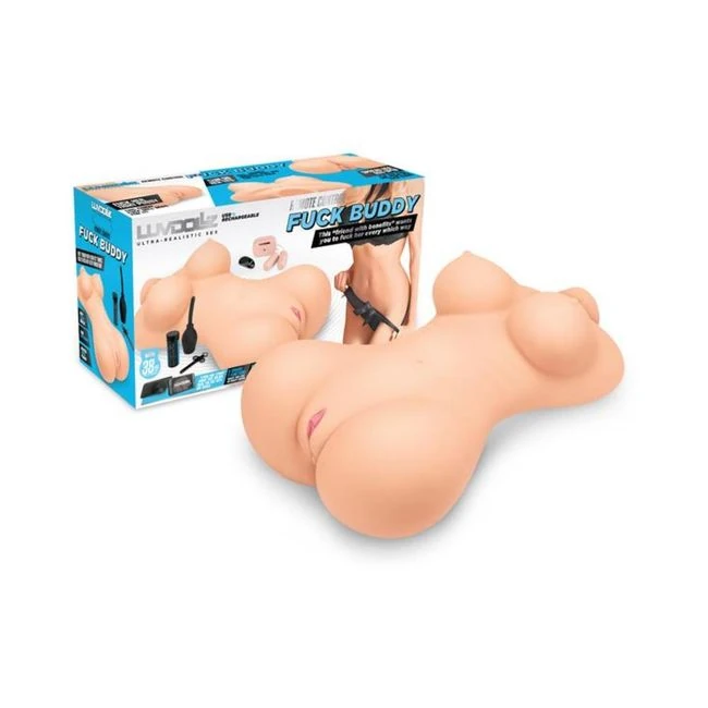 Luvdollz Remote Control Fuck Buddy - Cream - Experience Unmatched Realism and Power