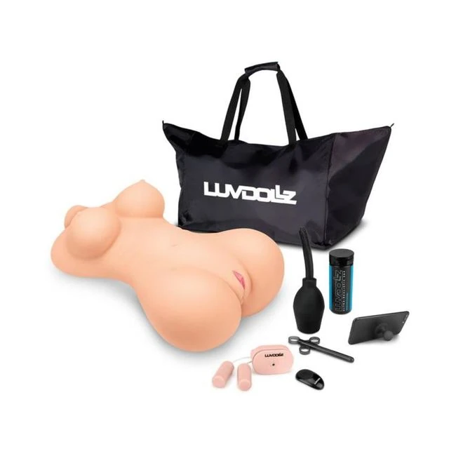 Luvdollz Remote Control Fuck Buddy - Cream - Features and Functionality