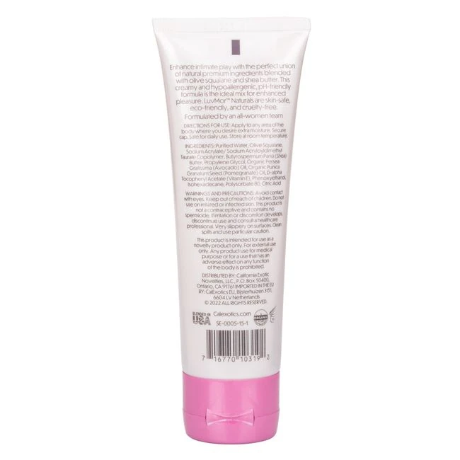 Luvmor Naturals Hybrid Personal Lubricant 4oz - Overview