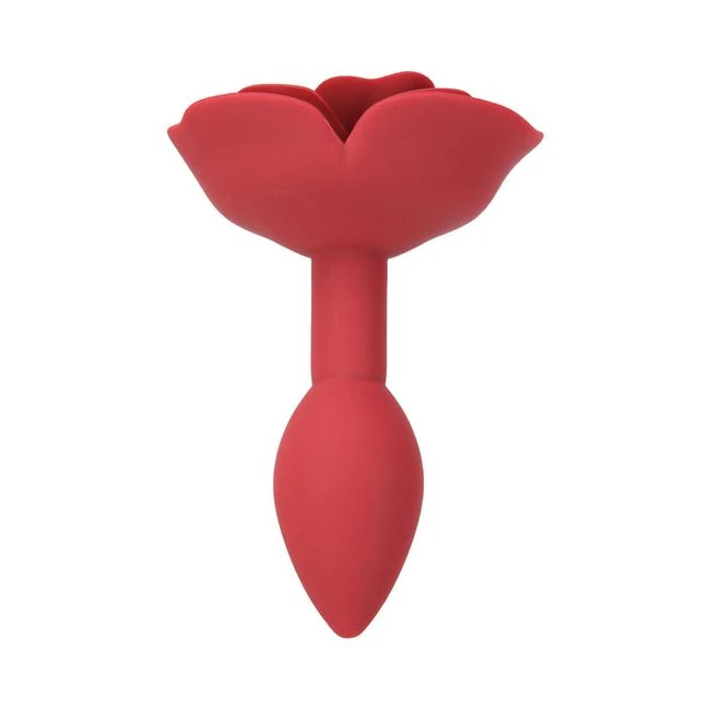 Lux Active Red Rose Anal Plug - Graduated Sizing