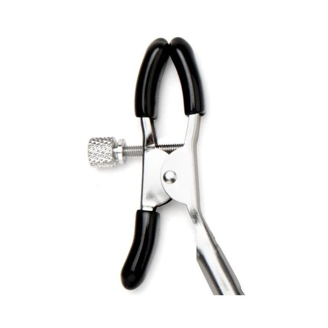 Lux Fetish Adjustable Nipple and Clit Clamp - Hardware & Fasteners