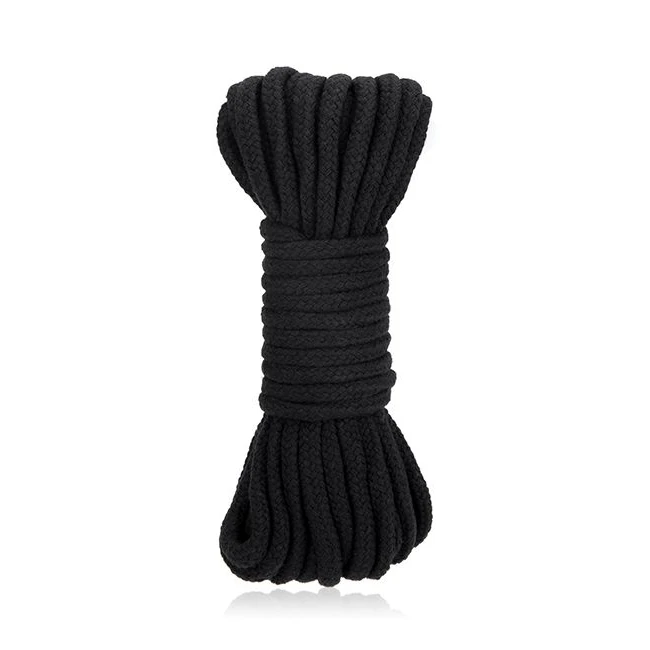 Lux Fetish Bondage Rope 10m Black - by Electric / Hustler Lingerie