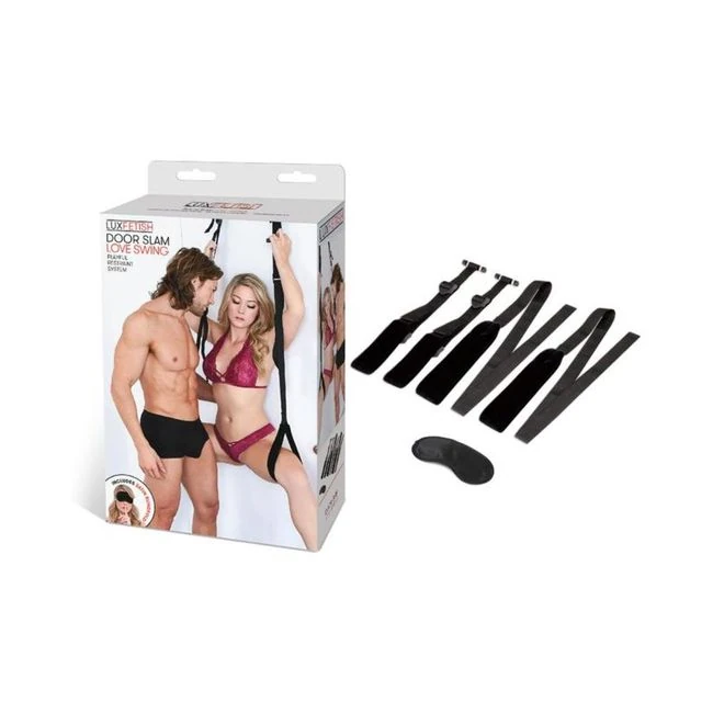 Lux Fetish Fantasy Swing Black - Hardware & Fasteners