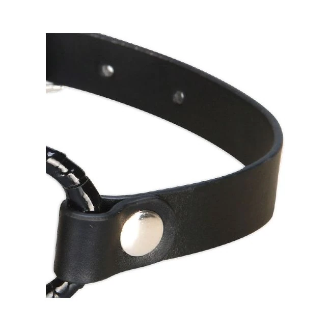 Lux Fetish Open Mouth Gag Black - Build & Quality