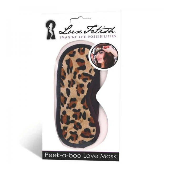 Lux Fetish Peek-a-boo Love Mask O/s - Hardware & Fasteners
