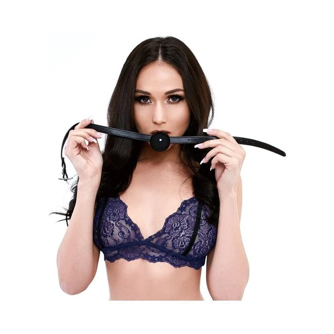 Lux Fetish Silicone Ball Gag Black O/s - Build & Quality