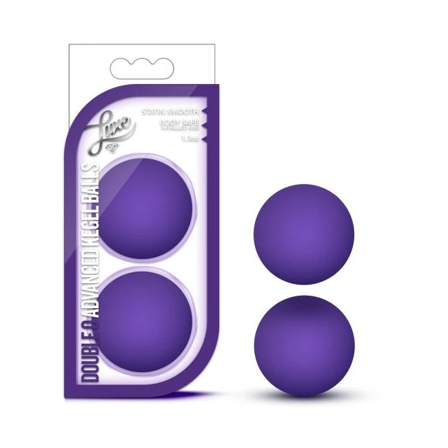 Luxe Double O Kegel Ballspurple - Formula & Material Compatibility
